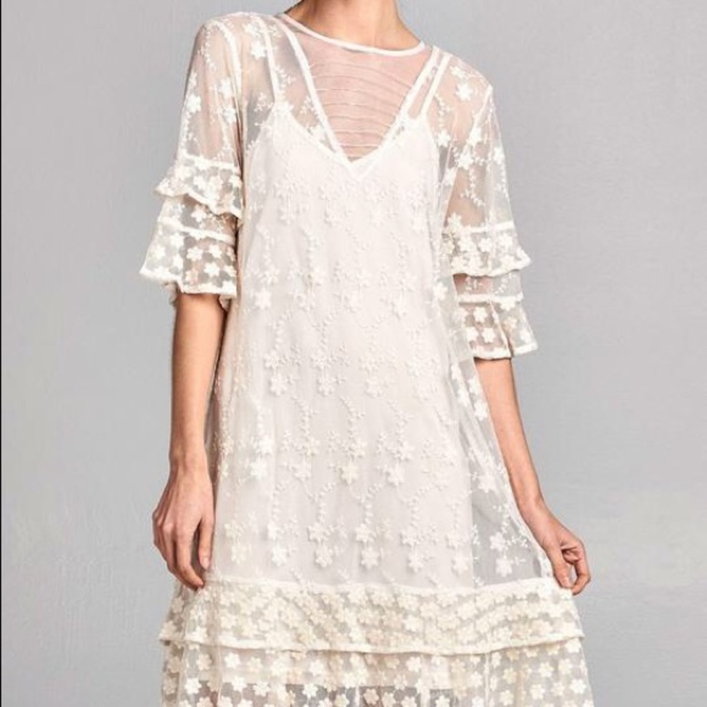 SALE!! The Garden Tea Lace Dress